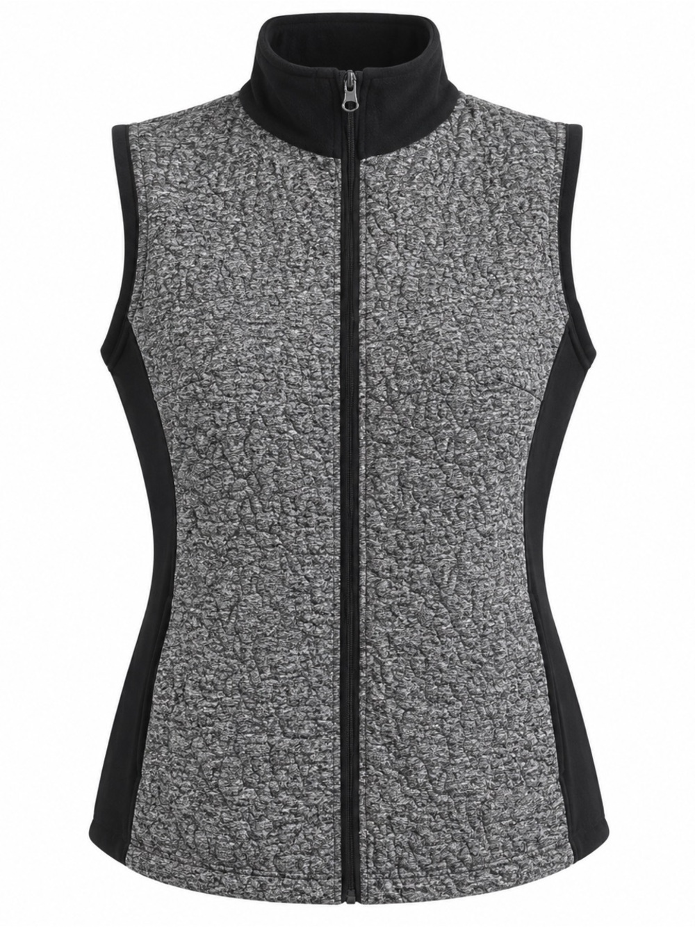 Zelos Grey and Black womens vest